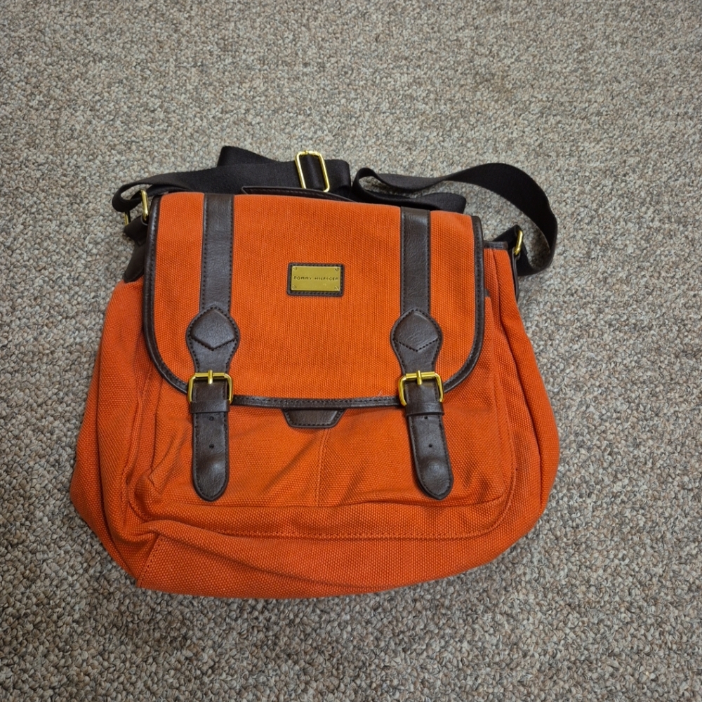 Tommy Hilfiger Messenger Satchel Bag NWOT